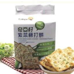 DF Chia Seed Soda Cracker Chia Seed Soda Cracker 奇异籽紫菜苏打饼 294g