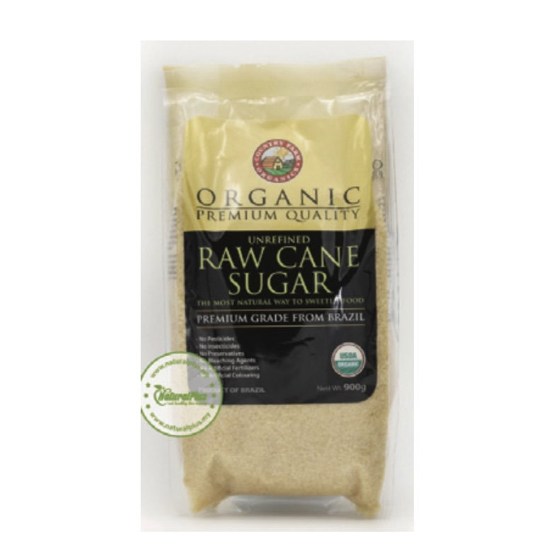 DF Country Farm Organic Cane Sugar 有机蔗糖 900 gm_0