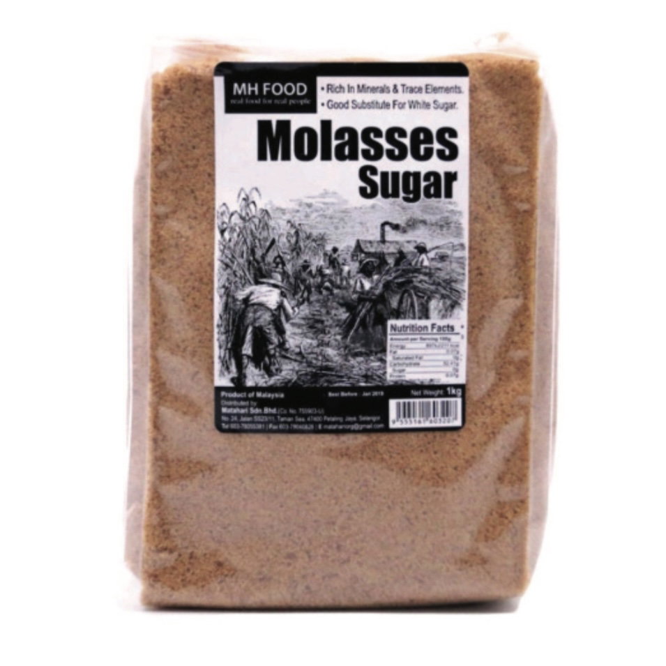 DF Molasses Sugar 天然糖蜜 1 Kg