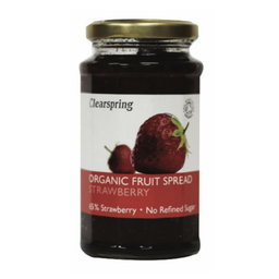  DF Clearspring Organic Strawberry Spread Clearspring Org Strawberry Spread 有机草莓酱 290 gm