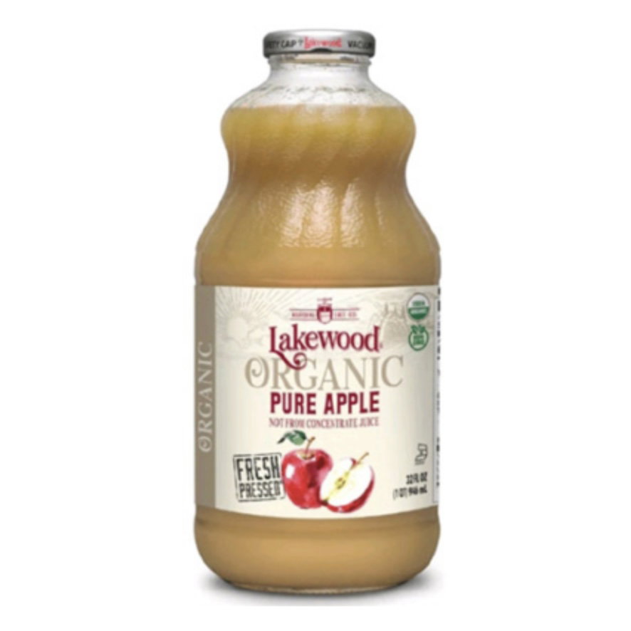  DF Lakewood Organic Pure Apple Juice 946ml