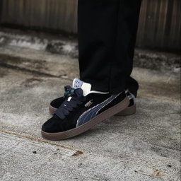Puma Suede BZ EMB "Black Navy"