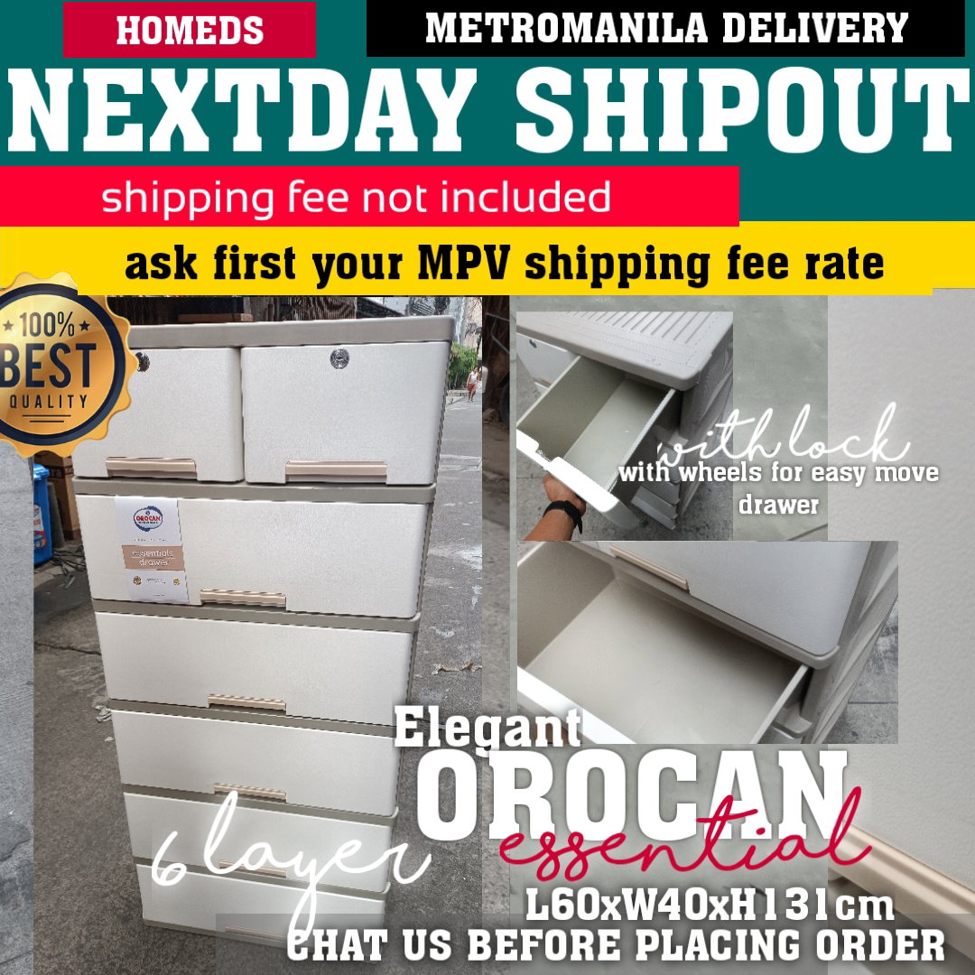 Essential orocan drawer white with lock_0
