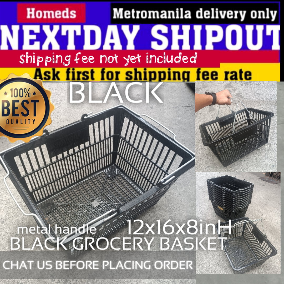 10pcs Grocery basket metal handle_0