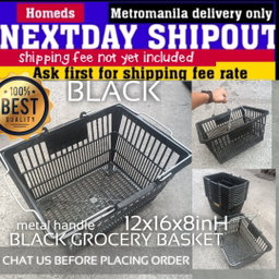 10pcs Grocery basket metal handle