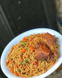 Jollof Spaghetti 