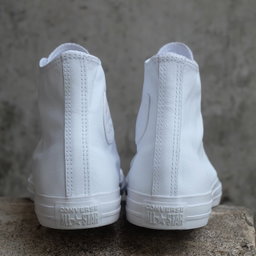 Converse All Star Hi Leather "All White"