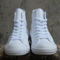 Converse All Star Hi Leather "All White"