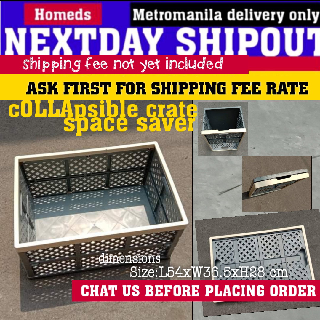 Collapsible crate stackable_0