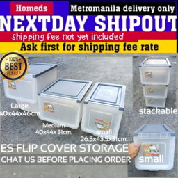 Es fliptop front open storage