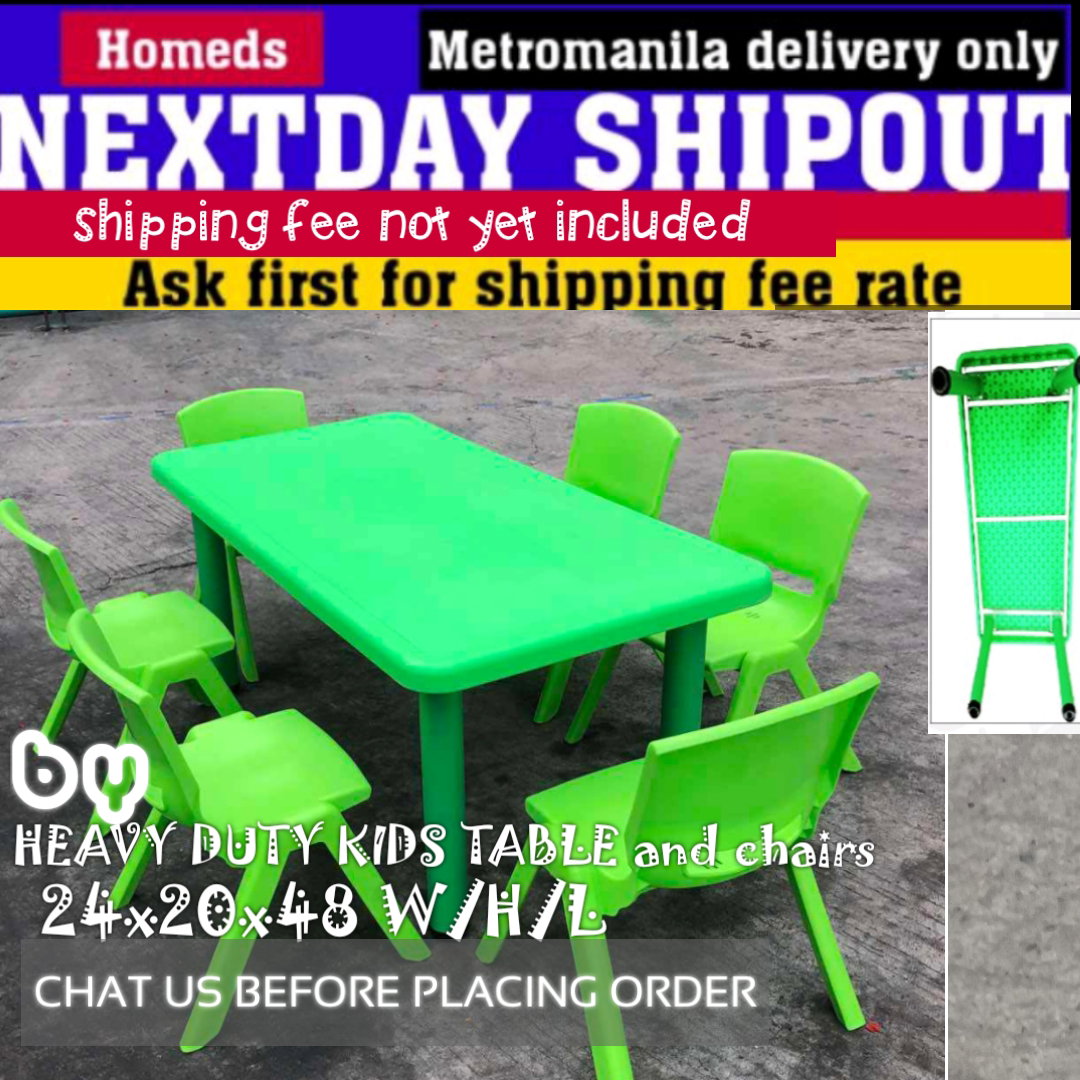 By Heavy duty kids table and chair _0