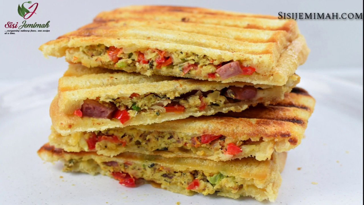 Sandwich with Sardine & Egg _1