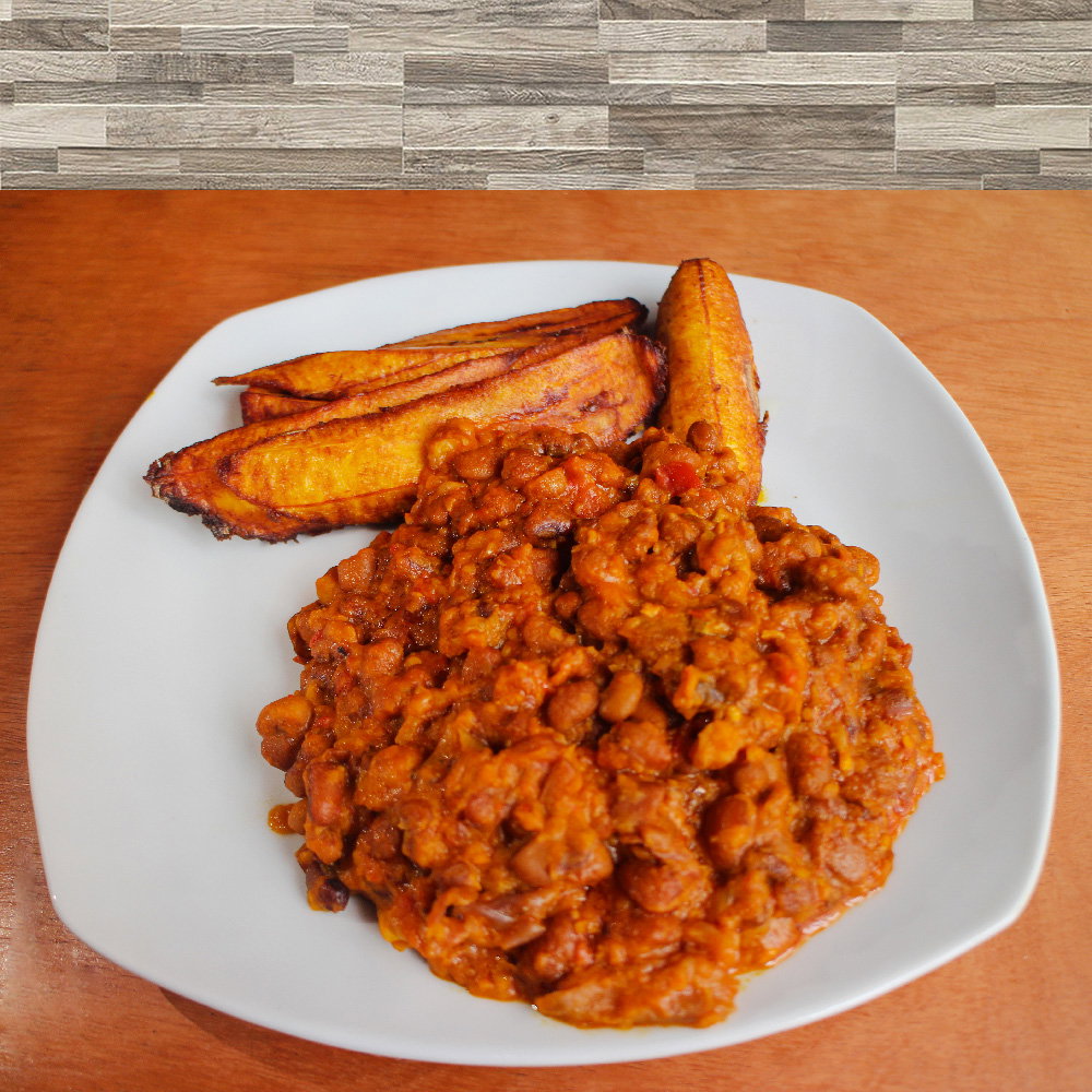  Porridge Beans & Plantain 