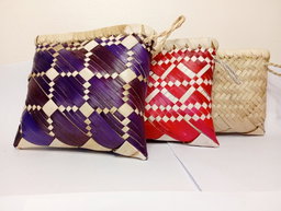 Woven purses 