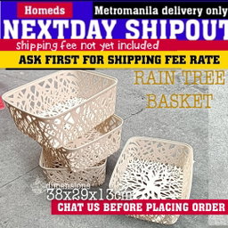 Rain tree basket big