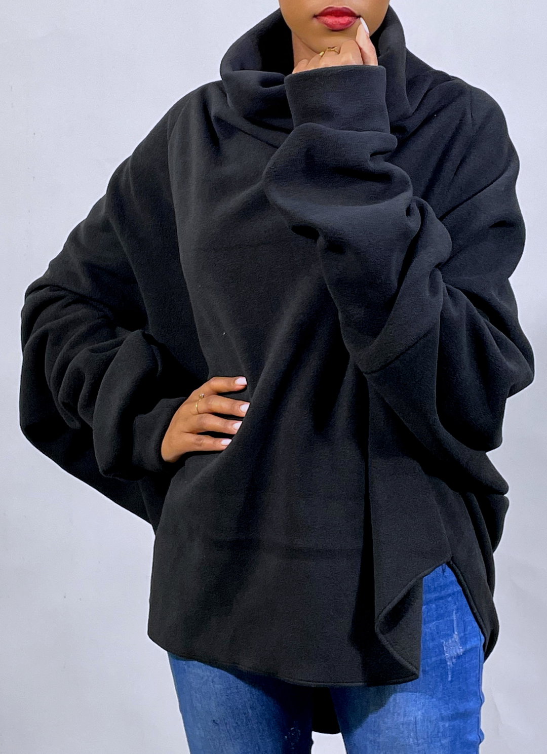 Ascili Snuggy Cardigan - Black
