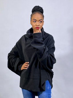 Ascili Snuggy Cardigan - Black 