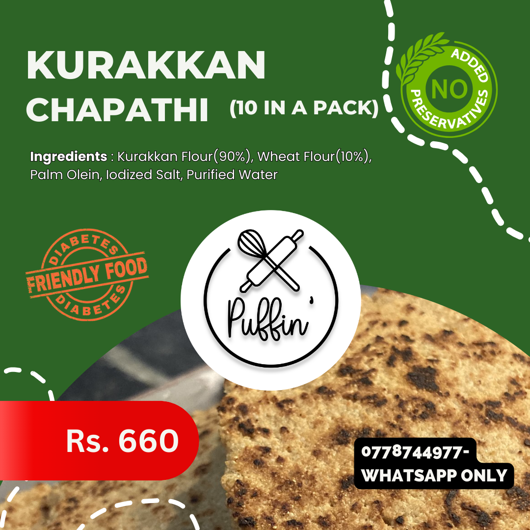 Kurakkan Chapathi (10 in a pack)  _0