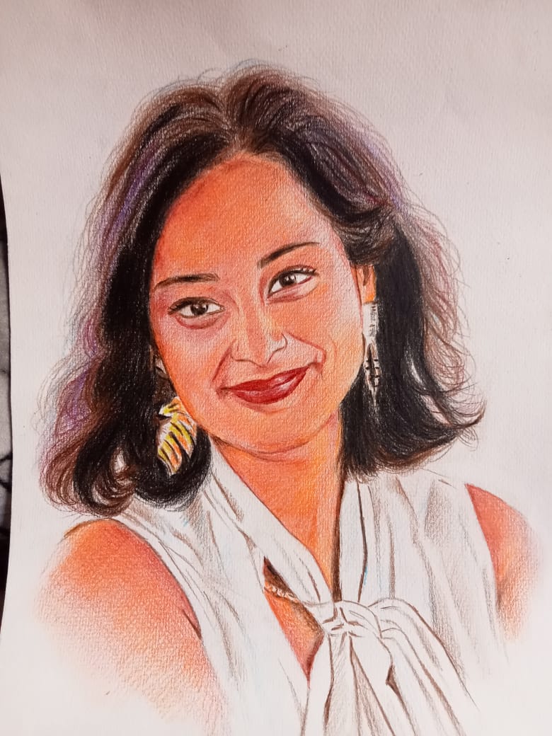 A4 , Color Detailed Sketch