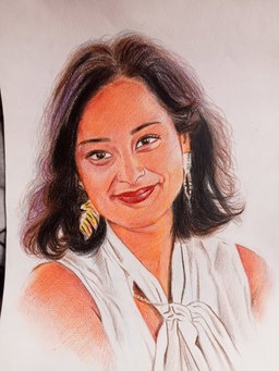 A4 , Color Detailed Sketch