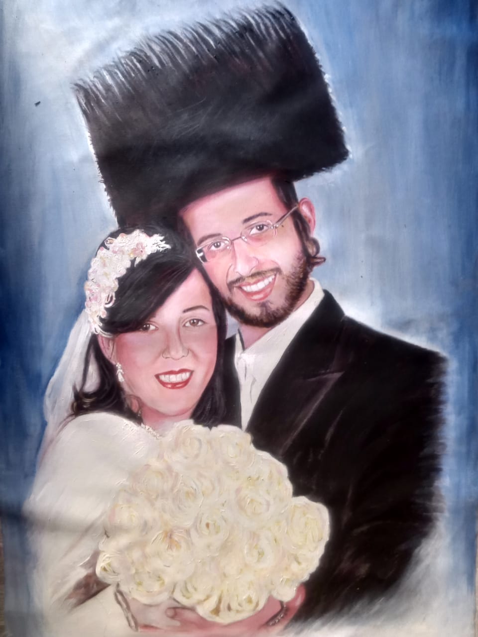Oil Portrait Couple