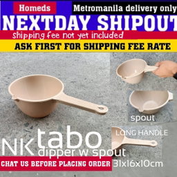 NK tabo dipper with spout