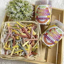 Zoey Rainbow Cheese Sticks (±100g)