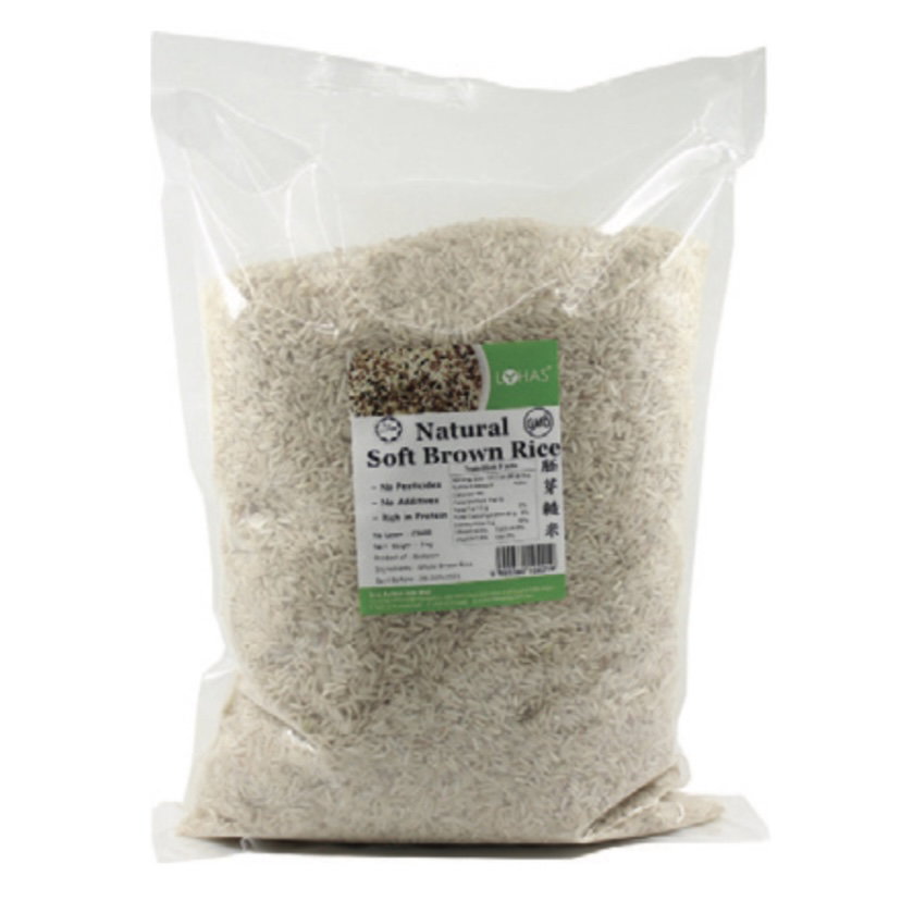 DF Lohas Natural Soft Brown Rice 肧芽糙米 3 Kg