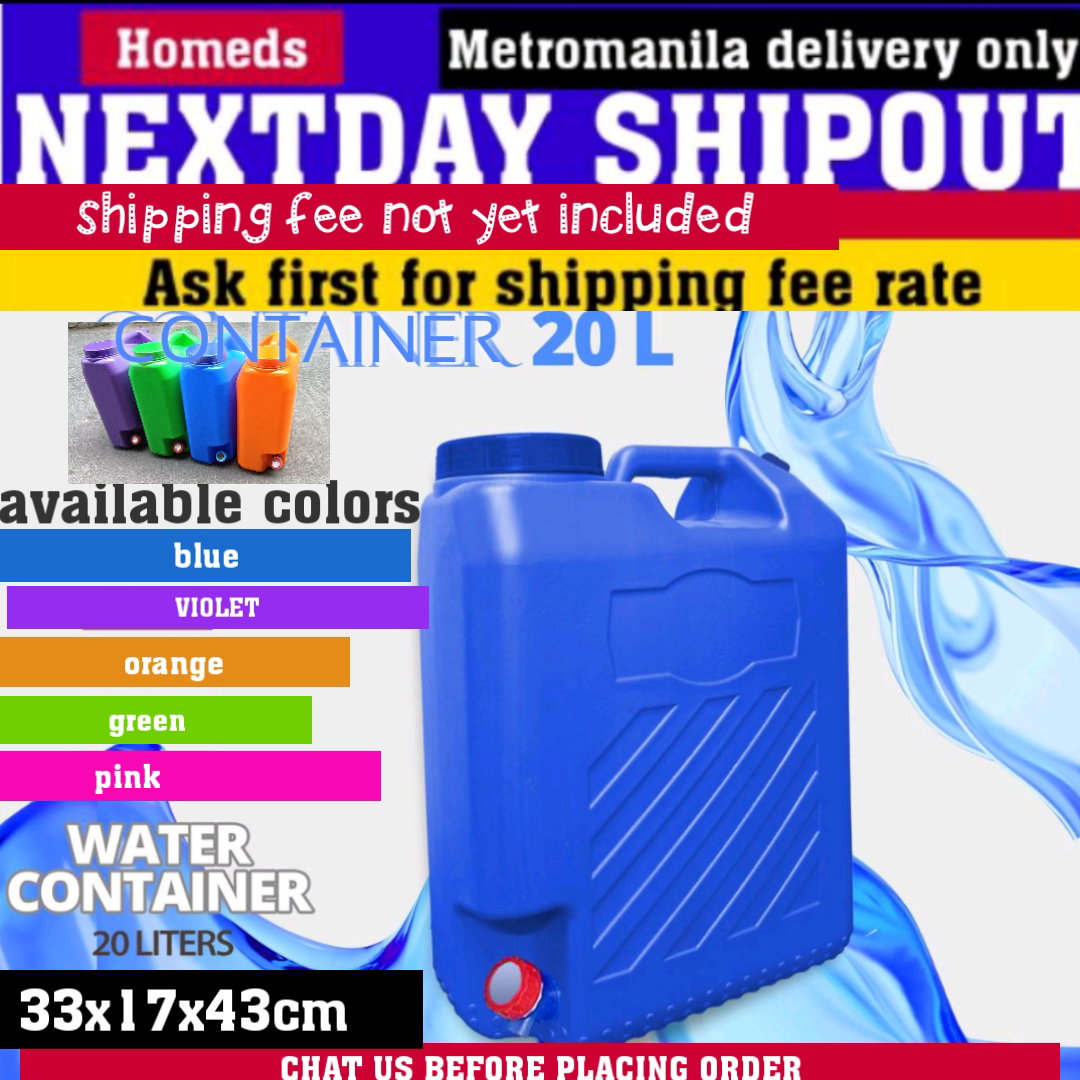 Petslim 20Liters water container with faucet
