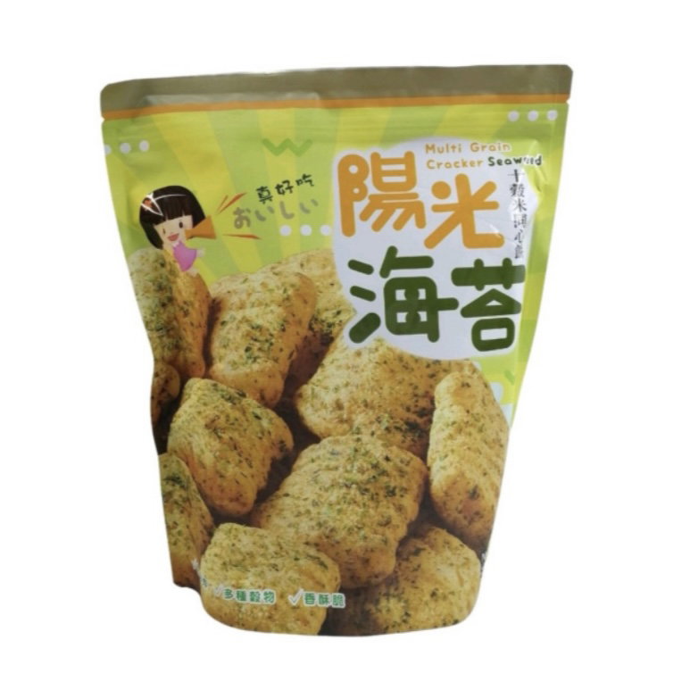 DF Multi Grain Cracker - Seaweed 十谷米同心饼-海苔 100g