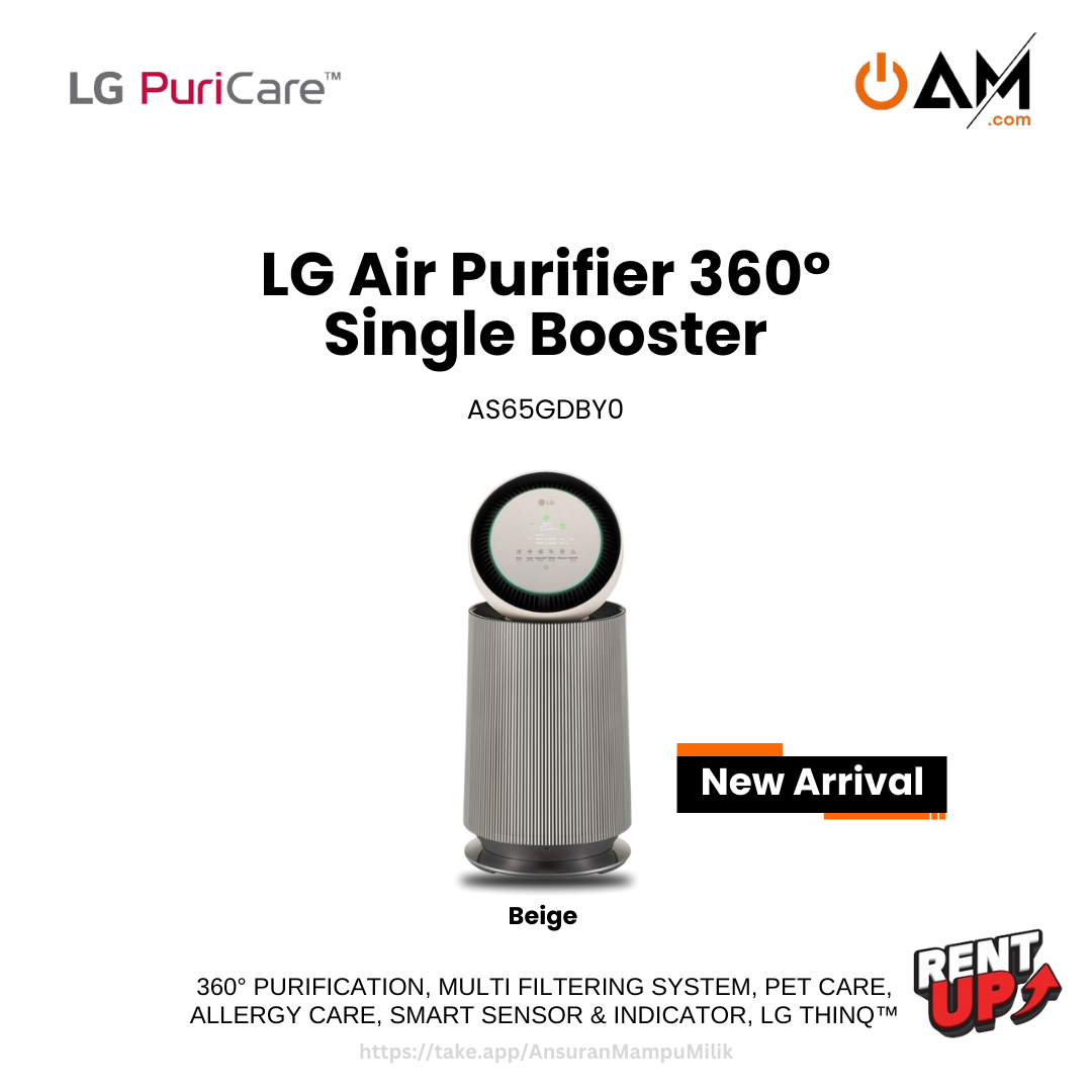 LG Air Purifier 360º Single Booster 