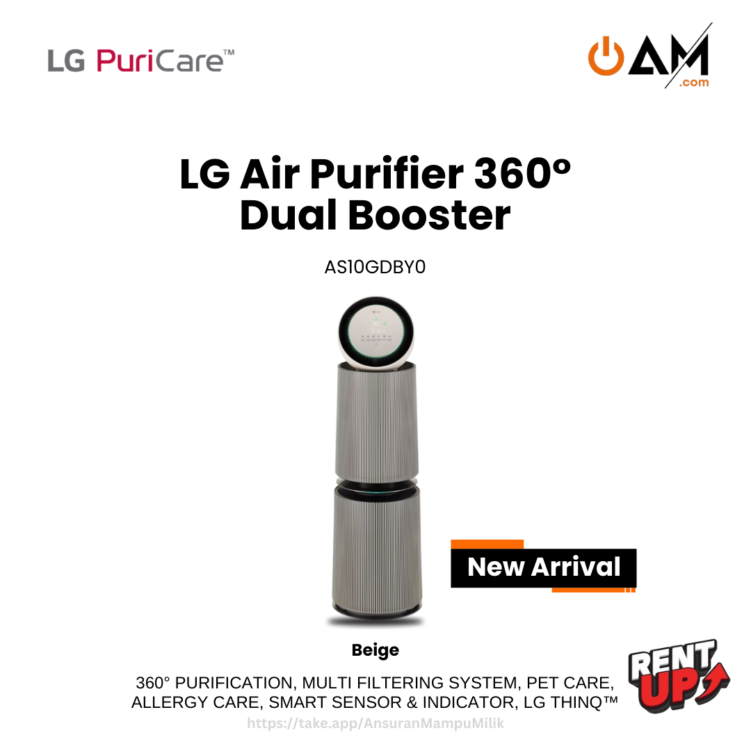LG Air Purifier 360º Dual Booster 
