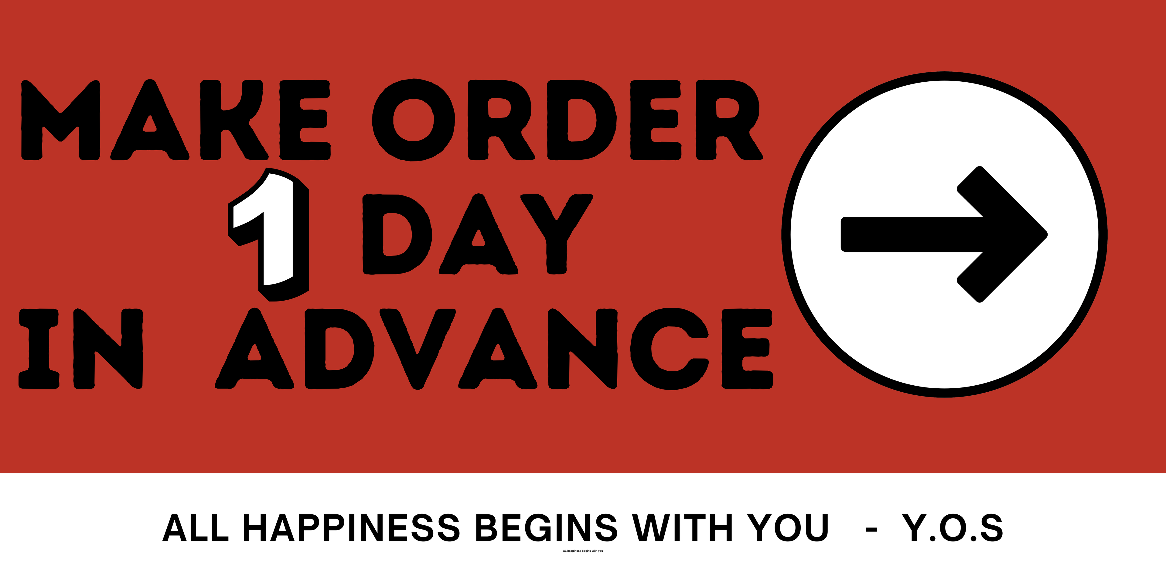Please make order 1 day in advance_0