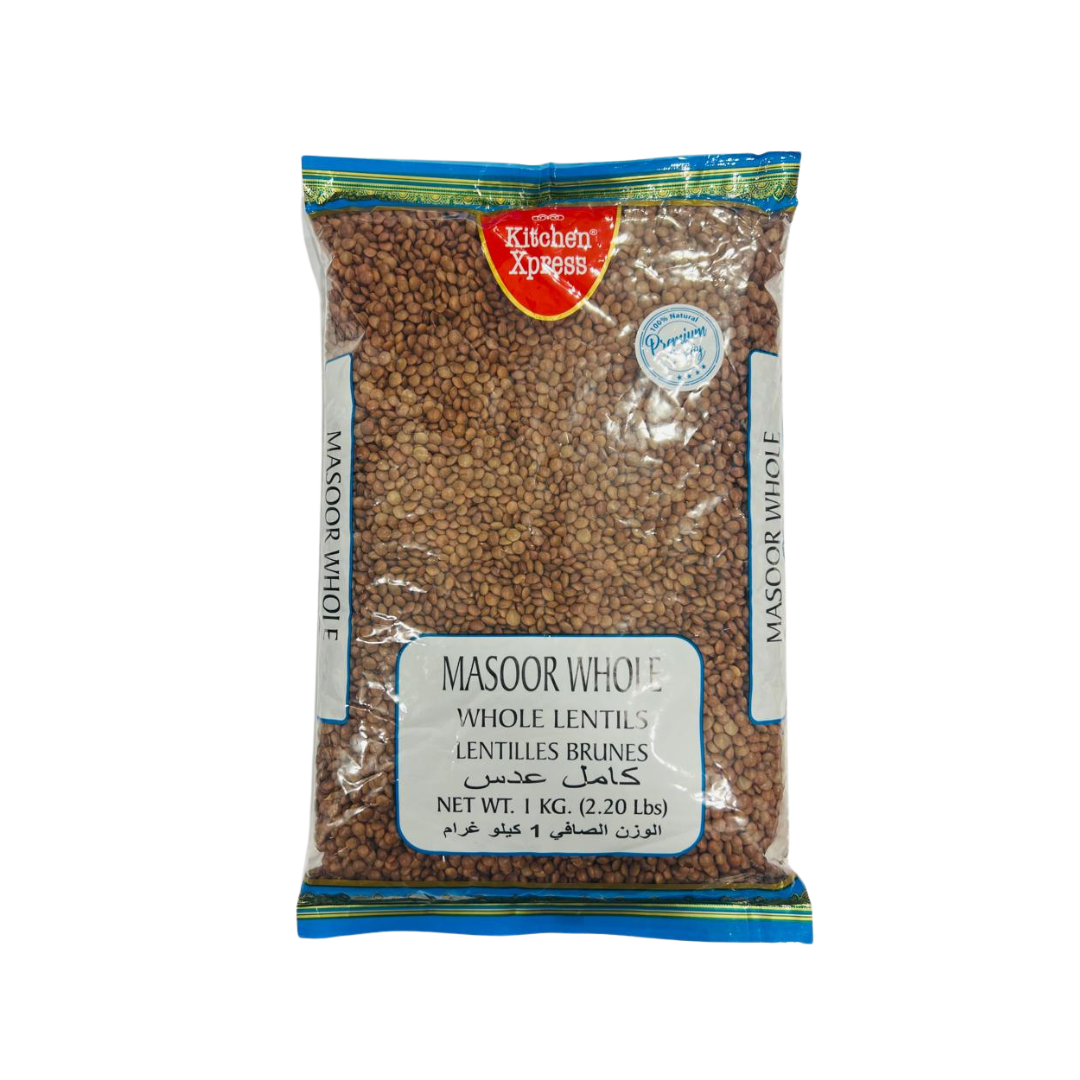 Kitchen Xpress Masoor Whole 1kg