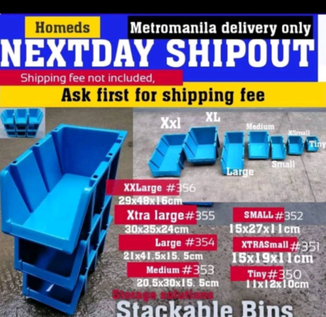 Stack bin organizer (blue,white,green,red,beige)