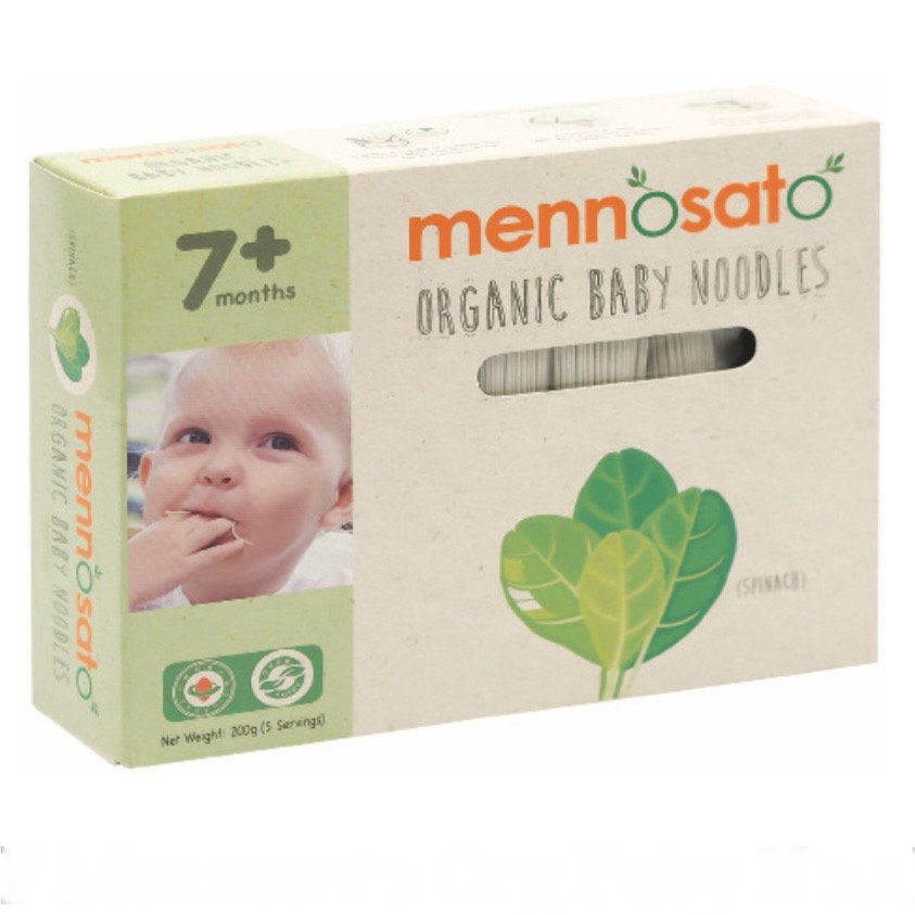  DF Mennosato Org Baby Noodle Spinach 菠菜_0