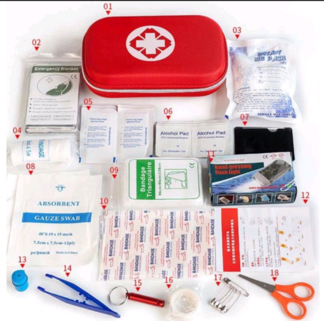 First aid pouch