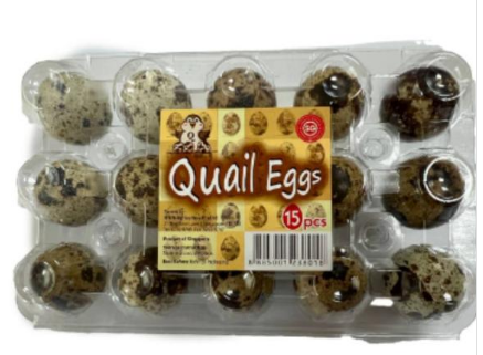 Loal Fresh Quail Eggs (12 per pack)-鹌鹑蛋_0