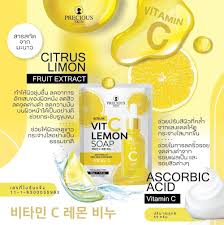PRECIOUS SKIN Vit-C Lemon Whitening Serum Soap