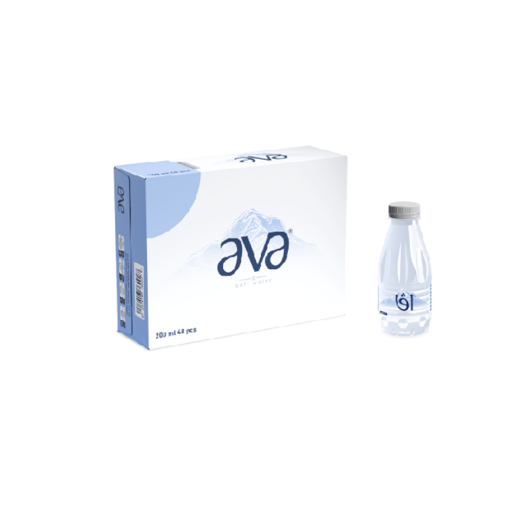 AVA WATER 200 ml - 48 BOTTLES /  BUY 10 Ctn GET 1 FREE 