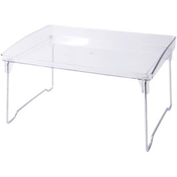 Clear mini desk