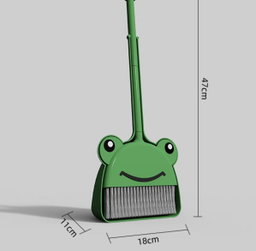 Froggy mini broom set 🐸 