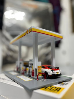 [Pre-Order] Shell Gas Station Assembly Set