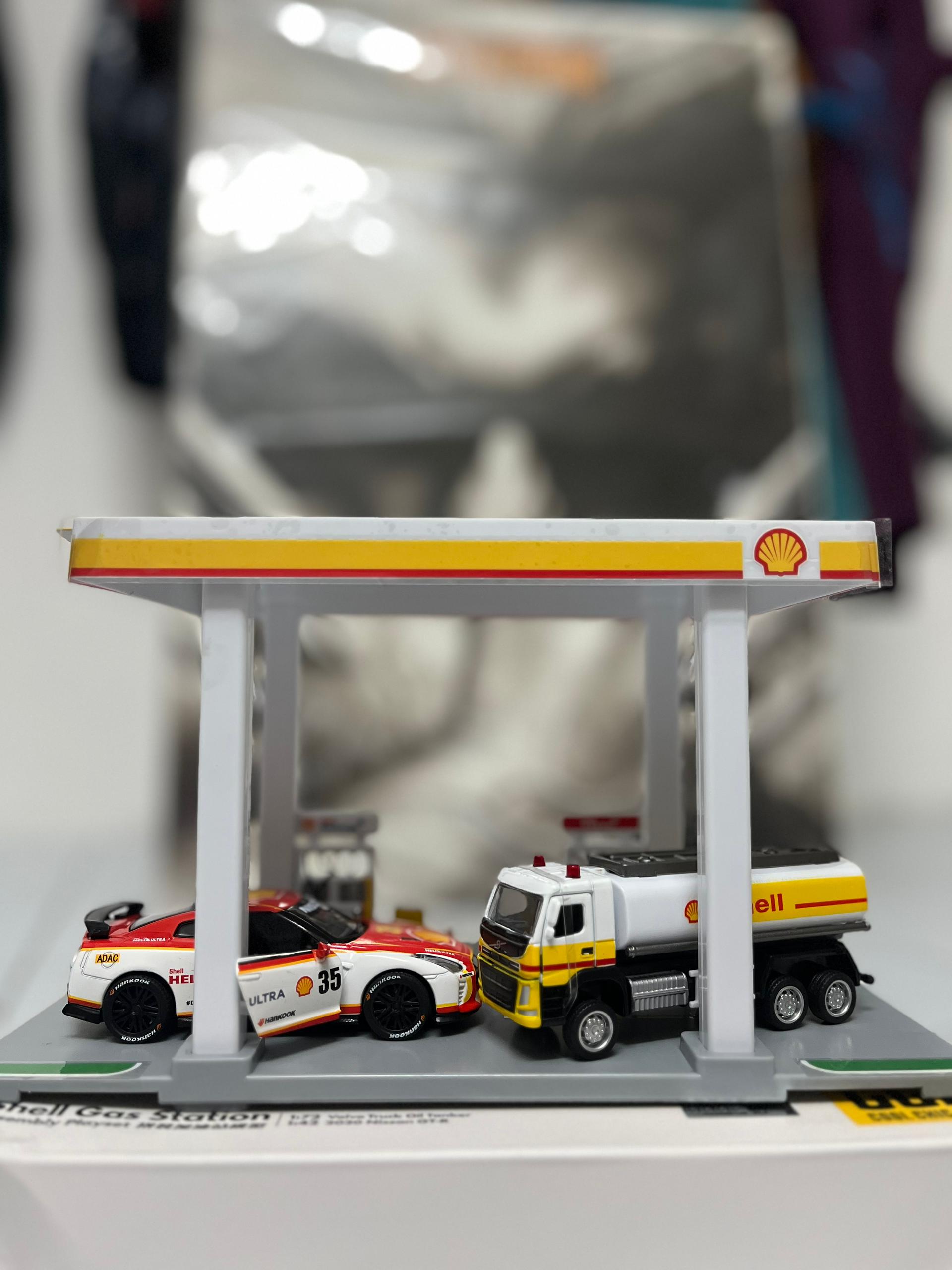 [Pre-Order] Shell Gas Station Assembly Set_2