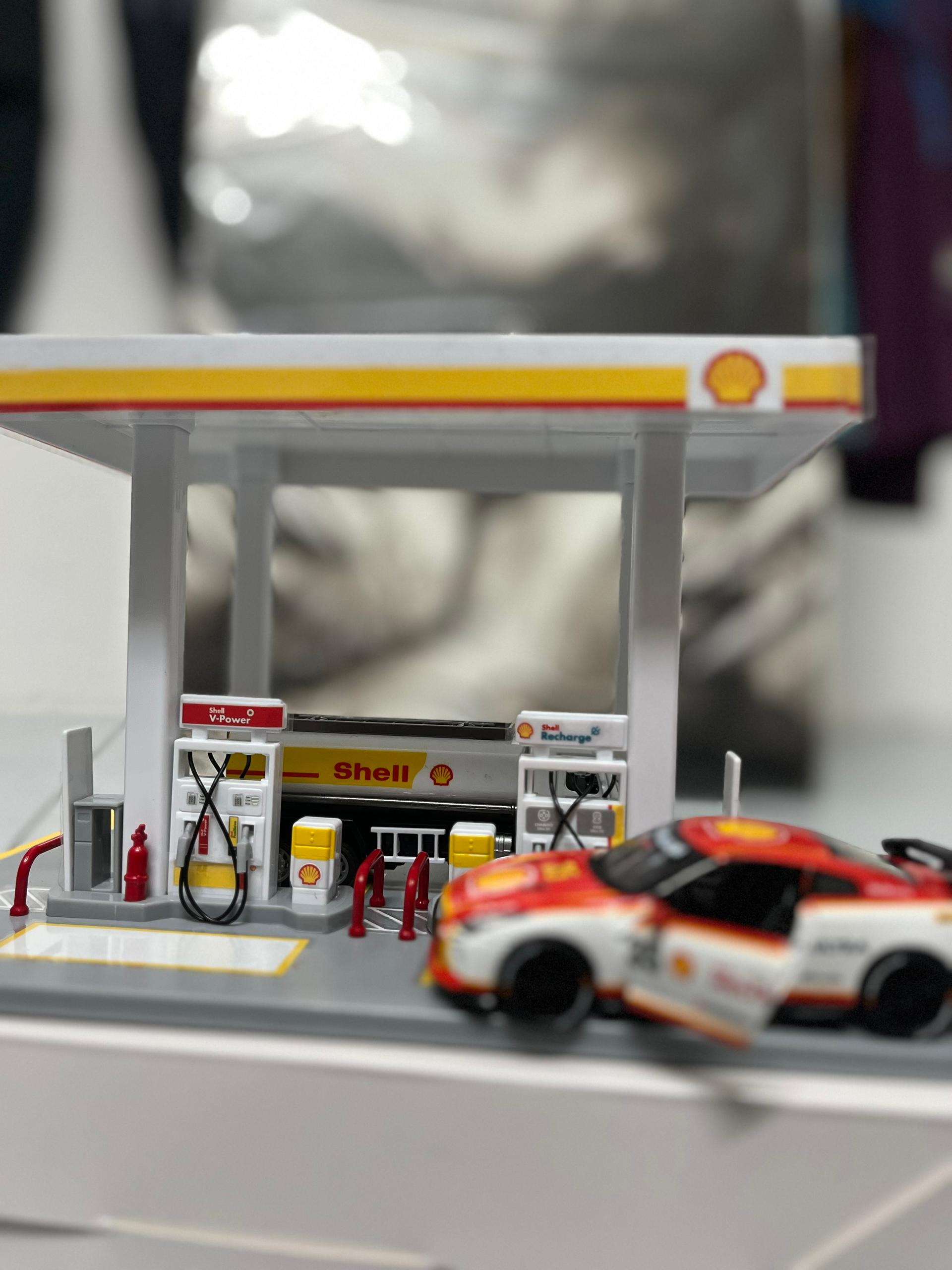 [Pre-Order] Shell Gas Station Assembly Set_5