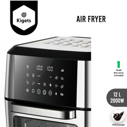 12L Digital Air Fryer With Rotisserie Function 2