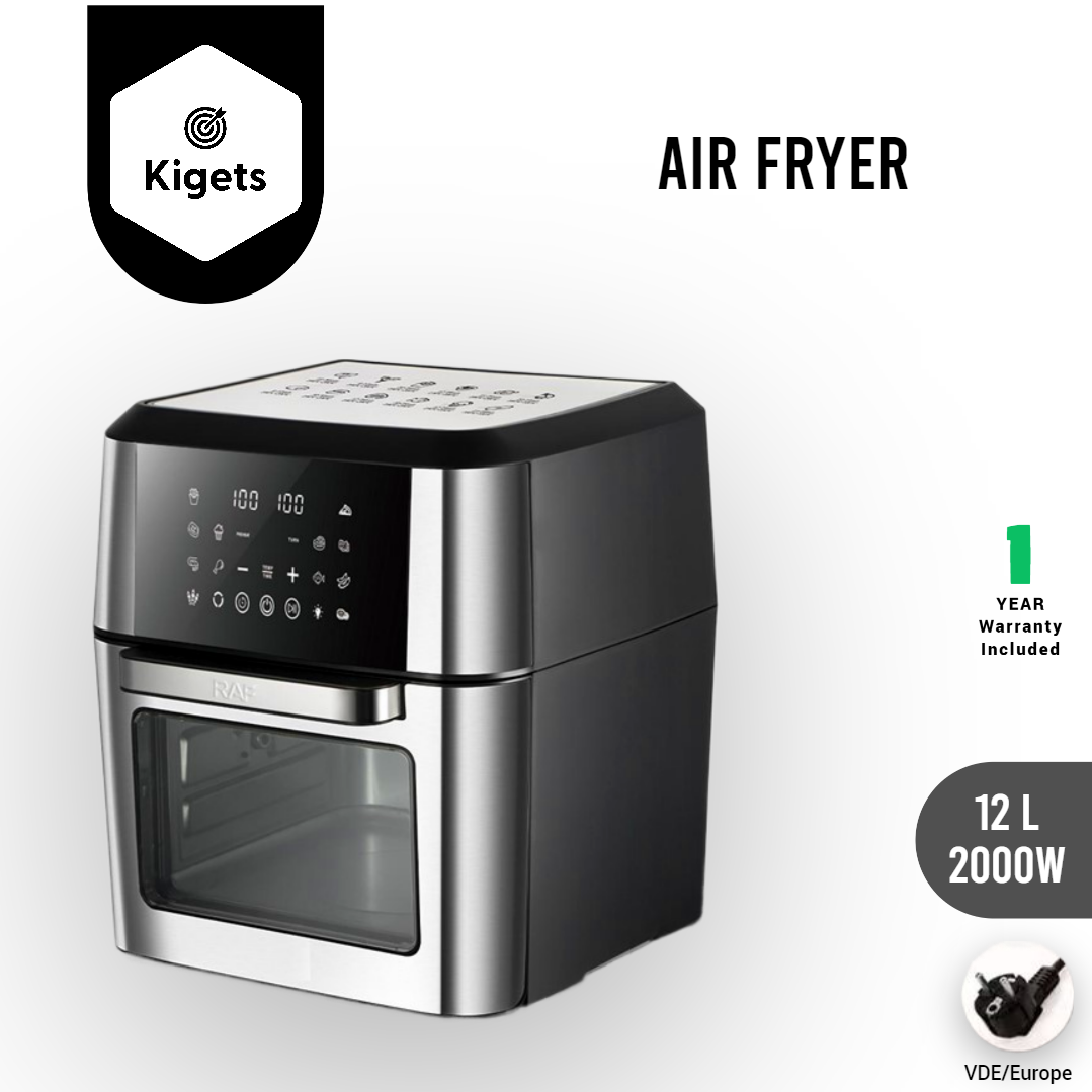 12L Digital Air Fryer With Rotisserie Function 2_5