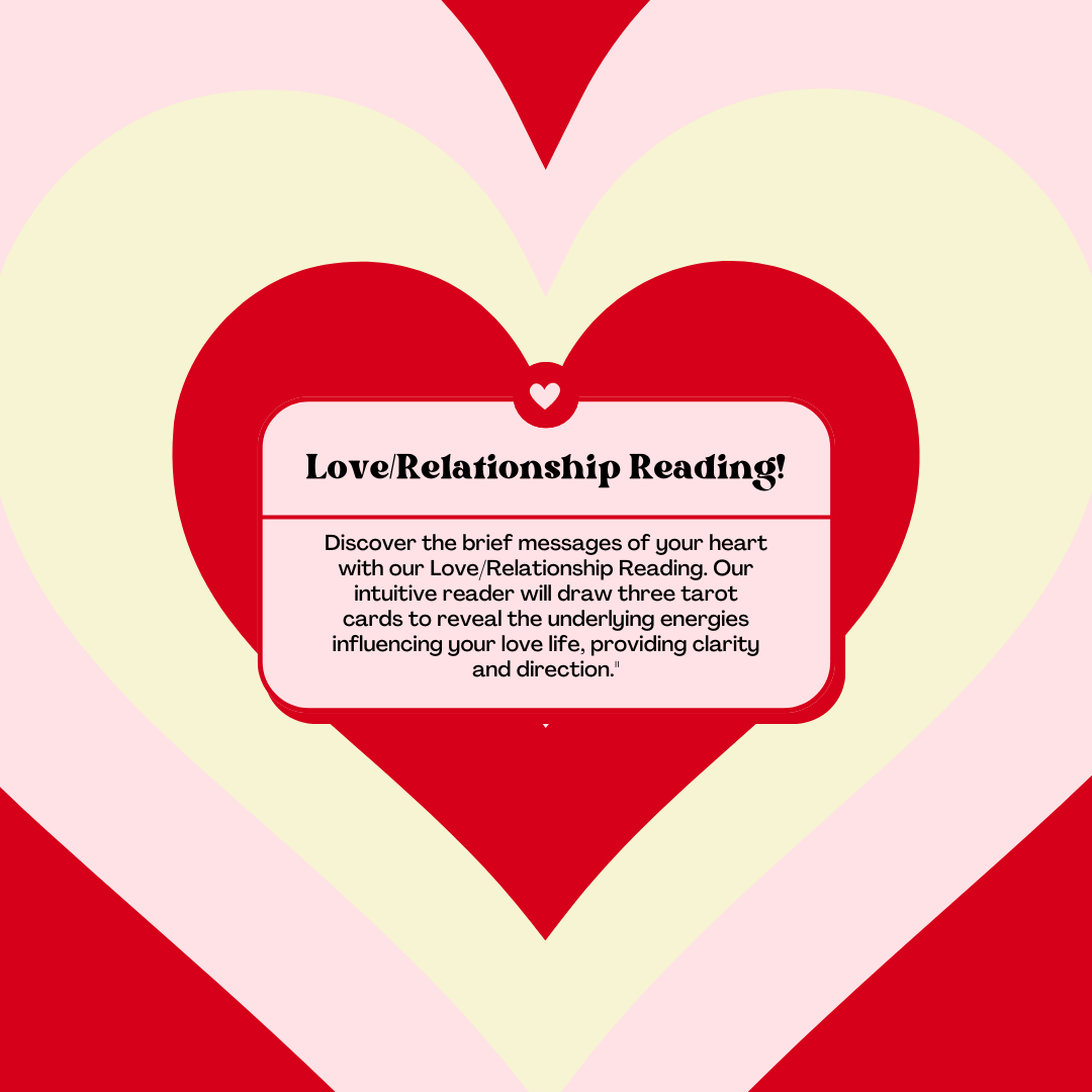 Love/Relationship 3-Card Pulls Reading!