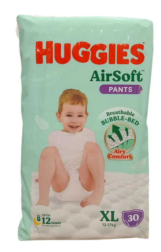 HUGGIES DRY PANTS JUMBO XL30 1X1PK