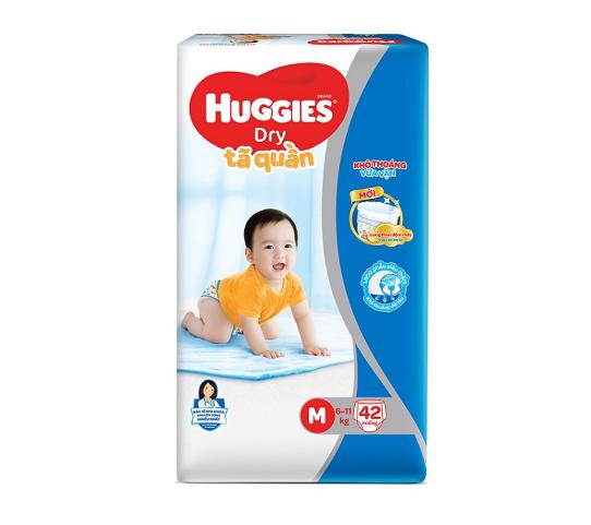 HUGGIES DRY PANTS JUMBO M42 1X1PK
